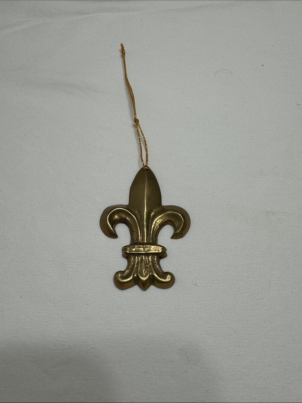 Stanley Gold Fleur-de-Lis Christmas decor or Wall Accent